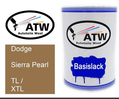 Dodge, Sierra Pearl, TL / XTL: 500ml Lackdose, von ATW Autoteile West.